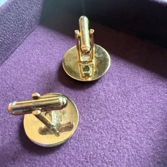 ASHA by ADM Skull and Crossbones Cufflinks Ashley McCormick - Picture 4 of 4